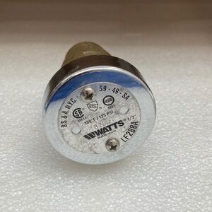 Watts LF288A 1/2" Lead-Free Brass Anti-Siphon Vacuum Breaker Backflow Preventer